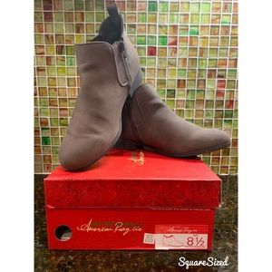 Brown Booties - Like New!